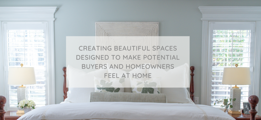 Feel at home with a beautifully staged space